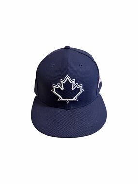 5/$30 🎈 New era Toronto blue jays maple leaf 59fifty fitted hat size 7 1/2